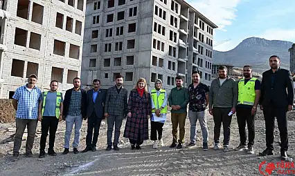Milletvekili Ölmeztoprak, TOKİ konutlarını inceledi