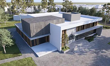 Mimar Sinan Kültür Parkı nikah ve çok amaçlı salonun inşaatı başladı