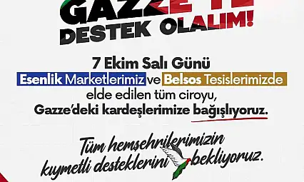 Sami Er'in başlattığı Gazze'ye Yardım Kampanyası tamamlandı