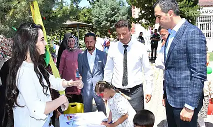 Samsat çocuk şenliği coşkuyla gerçekleştirildi