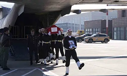 Şehit Piyade Er Eyüp Güner'in naaşı memleketi Gaziantep'te