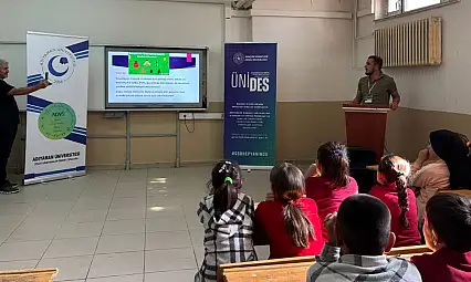 Sevimli böcekler ve sevimli mikroplar Gerger'de buluştu