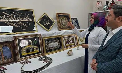 Sincik'te kursiyerler hünerlerini sergiledi