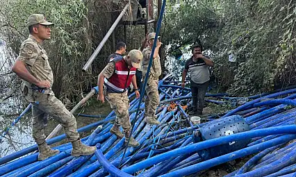 Su dinamosunu tamir için girdiği nehirde elektrik akımına kapıldı