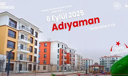TOKİ AFAD Adıyaman deprem konutları kura çekilişi sonuçları