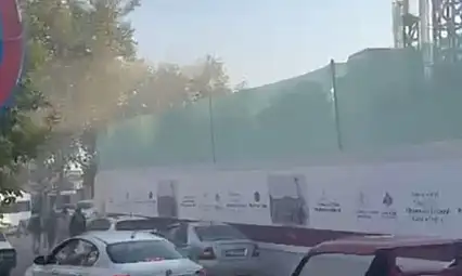 Ulucami Mahalle esnafından Toz tepkisi: Canımız gitti, kanser olup gideceğiz