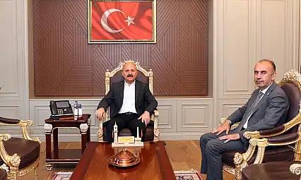 Rektör Keleş'ten Vali Varol'a ziyaret