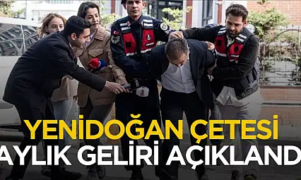 Yenidoğan Çetesi'nin aylık geliri ortaya çıktı