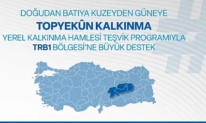 Yerel kalkınma hamlesi teşvik programı ile yatırımcılara 240 Milyon TL'ye kadar destek