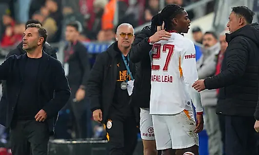 Galatasaray'a Leao şoku! Lille ve Fenerbahçe maçlarında oynayacak mı belli oldu