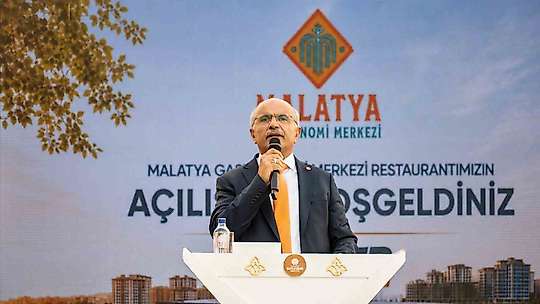 Gastronomi Merkezi düzenlenen törenle hizmete açıldı