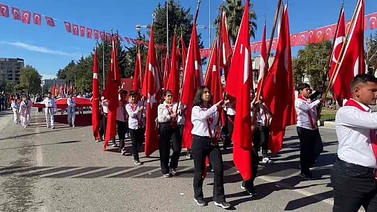 29 Ekim Cumhuriyet Bayramı Adıyaman'da coşkuyla kutlandı