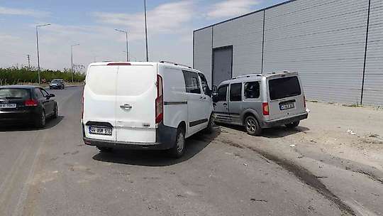 8 kişinin yaralandığı kazanın görüntüleri ortaya çıktı