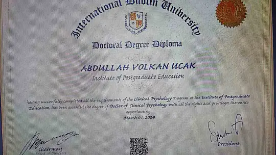 Abdullah Volkan Uçak: 'Psikolog diplomam var, denklik almak isterken hayatım altüst oldu'