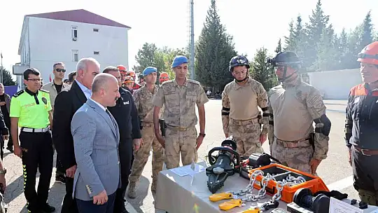 Adıyaman Vailiği acil durumlarda kullanılacak teçhizat kapasitesi genişletildi