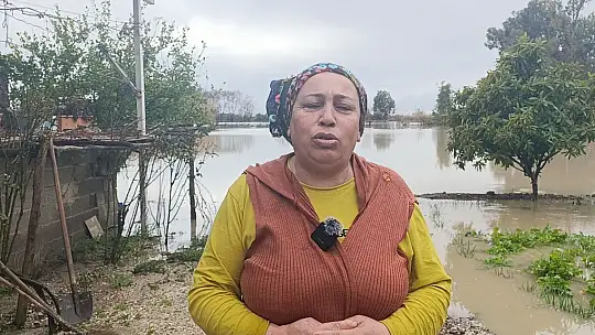 Adana'da afetin boyutu havadan görüntülendi