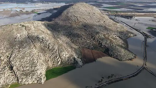 Adana'da afetin boyutu havadan görüntülendi