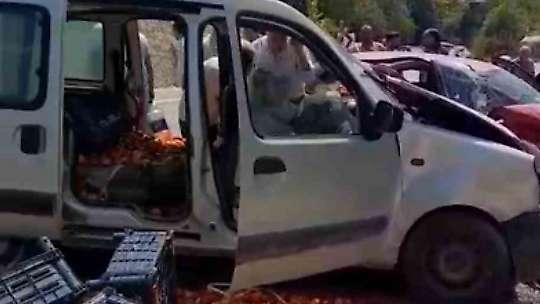 Adana'da trafik kazası: 2 yaralı