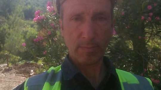 Adana'daki göçükte çalışma sırasında kaya parçası düşmüş