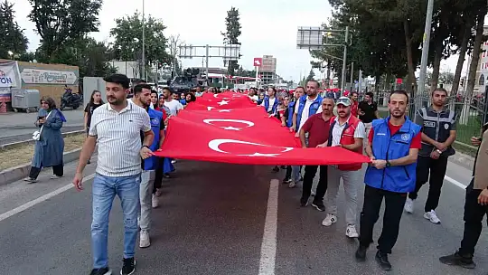 Adıyaman'da '15 Temmuz Demokrasi ve Milli Birlik Günü' programı