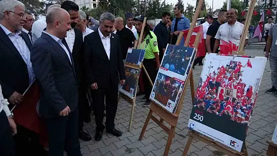 Adıyaman'da '15 Temmuz Demokrasi ve Milli Birlik Günü' programı