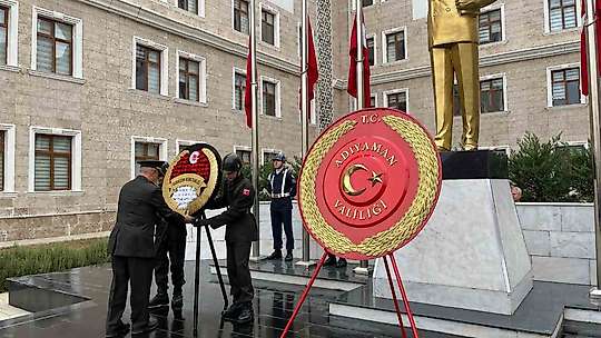 Adıyaman'da 10 Kasım anma töreni