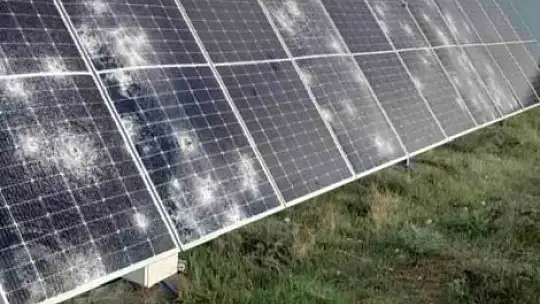 Adıyaman'da ceviz büyüklüğündeki dolu yağışı badem bahçelerine zarar verdi