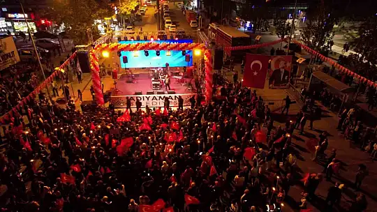 Adıyaman'da Cumhuriyet'in 101. yılı coşkusu