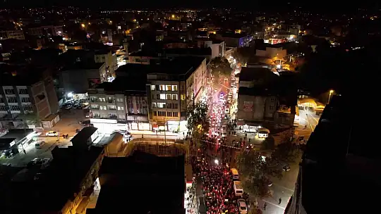 Adıyaman'da Cumhuriyet'in 101. yılı coşkusu