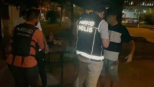 Adıyaman'da narkotik uygulaması yapıldı