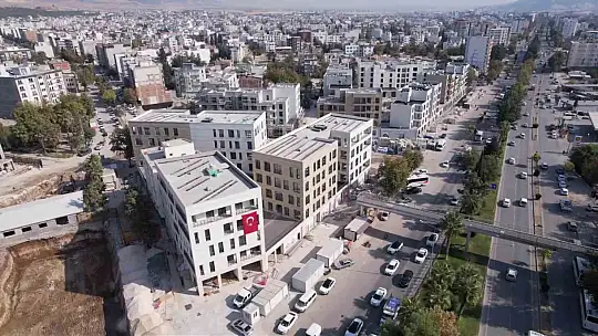 Adıyaman'da rezerv alandaki binalar yükseliyor