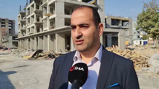 Adıyaman'da rezerv alandaki binalar yükseliyor