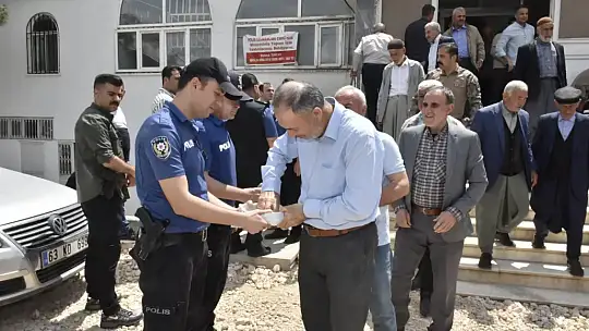 Adıyaman'da şehit polisler için mevlit okutuldu