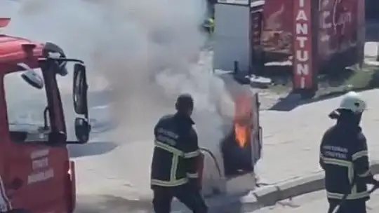 Adıyaman'da trafo yangını