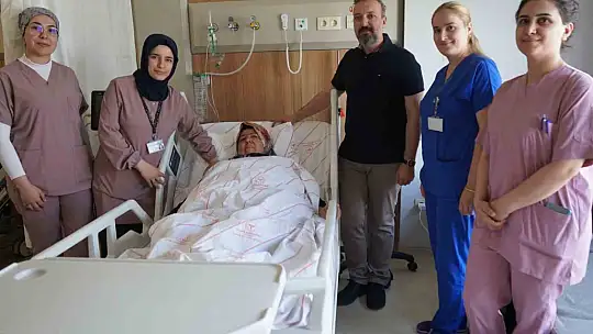 Adıyaman'da V-Notes ile rahim alma operasyonu gerçekleştirildi