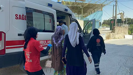Adıyaman'da vatandaşlar ölümden döndü