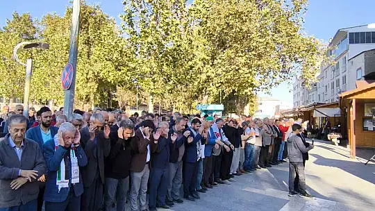 Adıyaman'da Yahya Sinvar için gıyabi cenaze namazı kılındı
