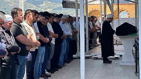 Adıyaman'daki motosiklet kazasında hayatını kaybeden genç son yolculuğuna uğurlandı