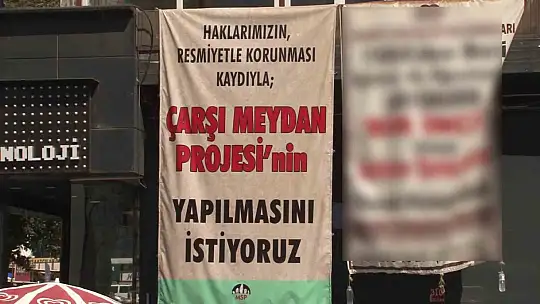 Adıyaman'da Kent Meydanı projesi çalışmaları başladı