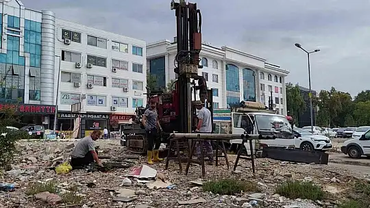 Adıyaman'da Kent Meydanı projesi çalışmaları başladı