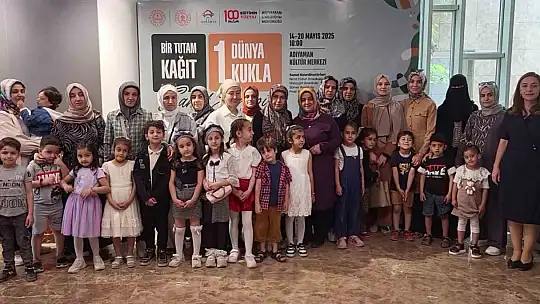 Adıyaman ve Anadolu kültürü kuklalarda canlandı
