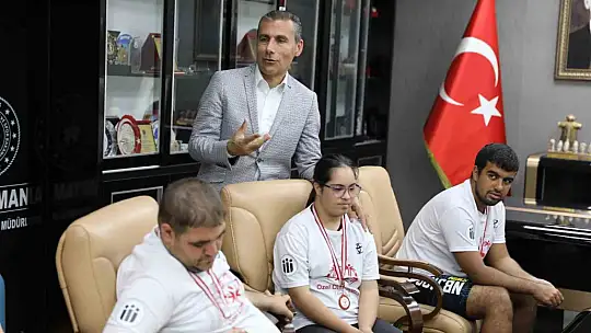 Adıyamanlı özel sporcular 9 madalya ile döndü