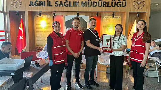 Ağrı'da 15 Temmuz'da kan bağışı kampanyası düzenlendi