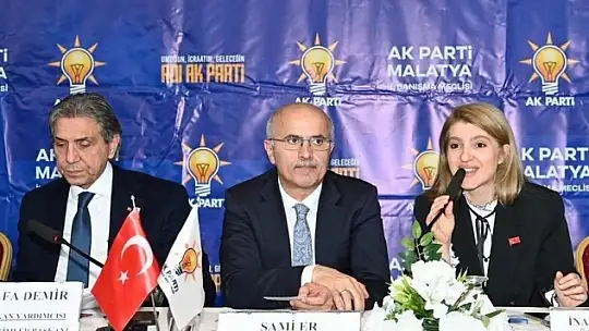 AK Parti'de Malatya mesaisi