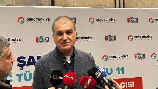 AK Parti Sözcüsü Ömer Çelik ve Bilal Erdoğan Şanlıurfa'da gençlerle buluştu