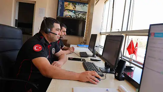 AKOM şehirde 320 kamerayla 24 saat görevde