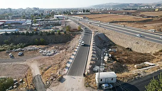 Adıyaman'da trafiği çözecek alternatif yol trafiğe açıldı