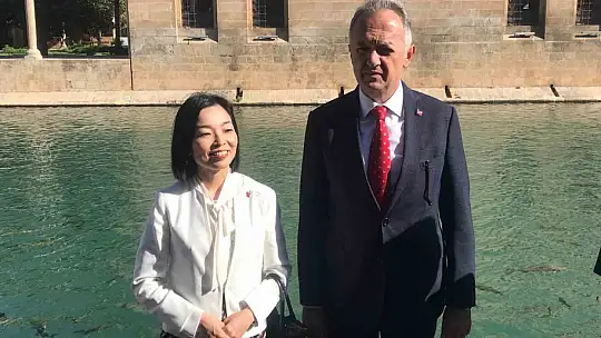 Altes Prensesi Akiko Mikasa, Balıklıgöl'ü ziyaret etti