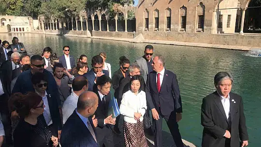 Altes Prensesi Akiko Mikasa, Balıklıgöl'ü ziyaret etti