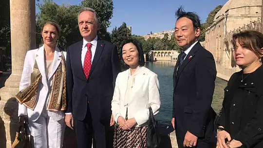 Altes Prensesi Akiko Mikasa, Balıklıgöl'ü ziyaret etti